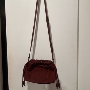 Wrangler Burgundy Crossbody Bag